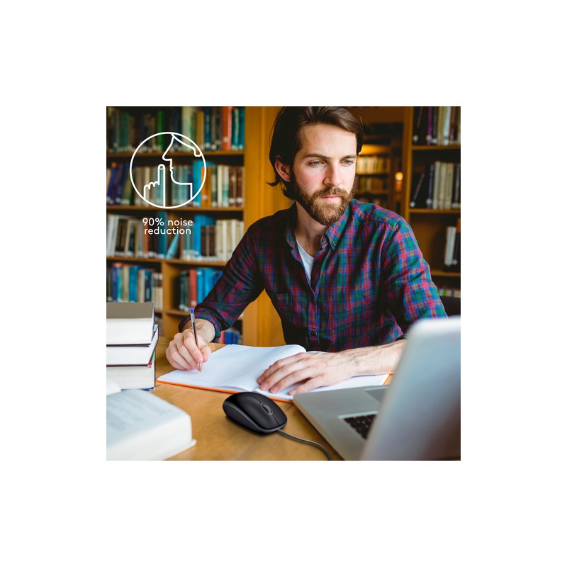 RATON LOGITECH B110 SILENT USB NEGRO