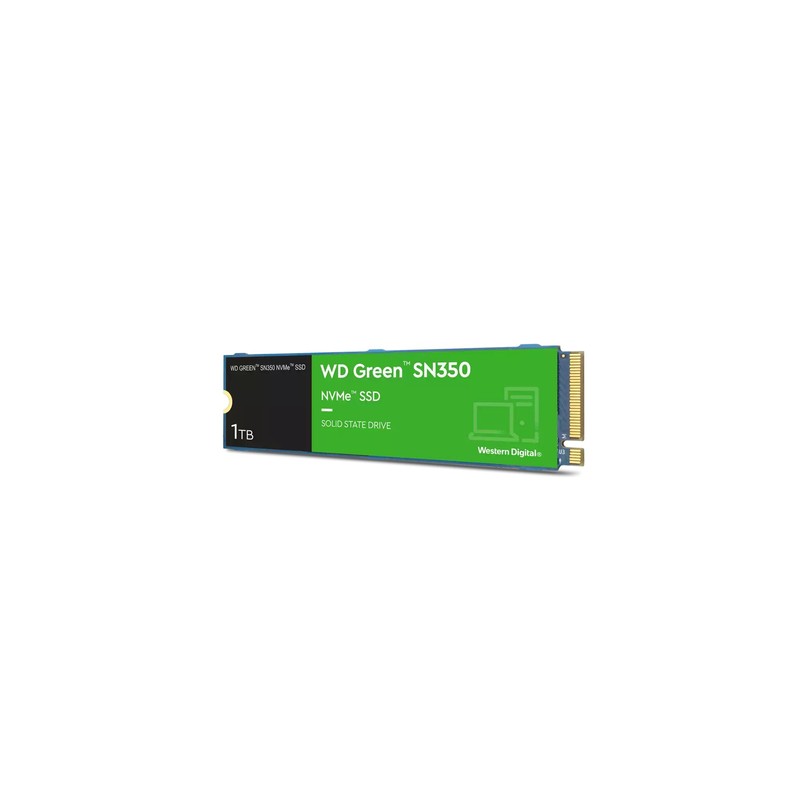 Disco M.2 Nvme 1tb Western Digital Green Wds100t3g0c Sn350 Pcie 4,0 - X4 Escritura 2500mbps