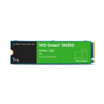 Disco M.2 Nvme 1tb Western Digital Green Wds100t3g0c Sn350 Pcie 4,0 - X4 Escritura 2500mbps