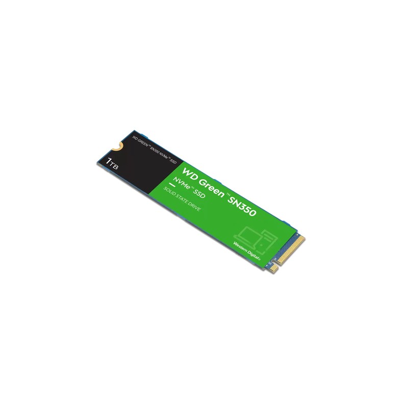 Disco M.2 Nvme 1tb Western Digital Green Wds100t3g0c Sn350 Pcie 4,0 - X4 Escritura 2500mbps