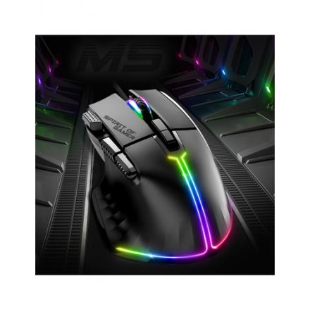 Spirit of gamer raton souris pro m5 negro