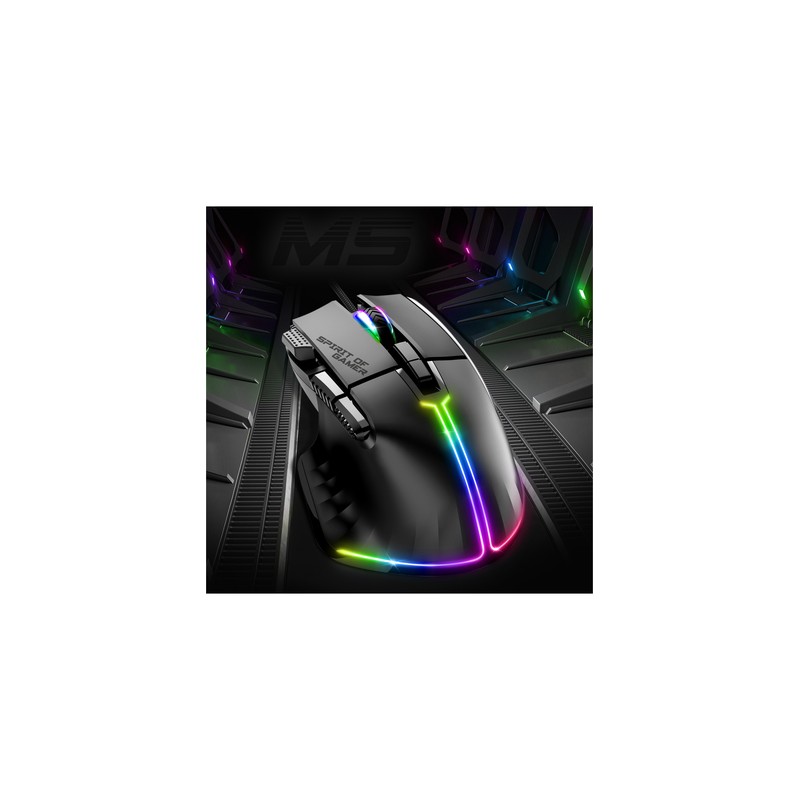 Spirit of gamer raton souris pro m5 negro