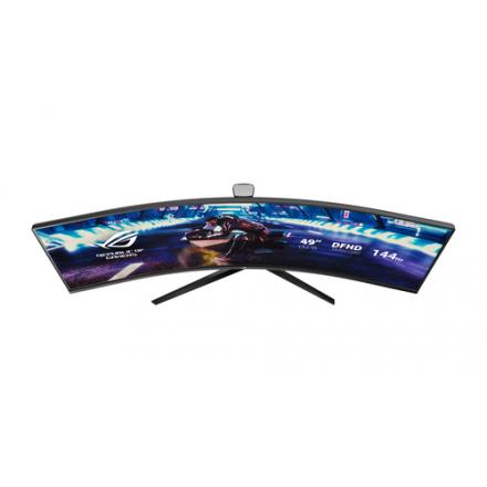 Monitor 49" Curvo Hdmi Displayport Usb Asus Xg49vq Gaming 3840x1080 144hz Regulable En Altura