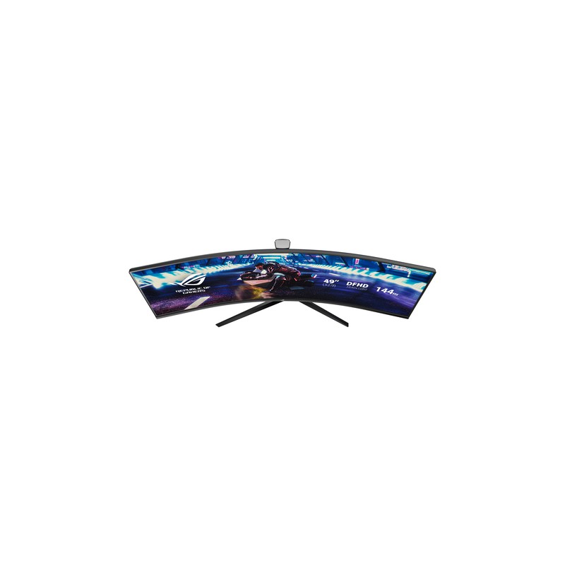 Monitor 49" Curvo Hdmi Displayport Usb Asus Xg49vq Gaming 3840x1080 144hz Regulable En Altura