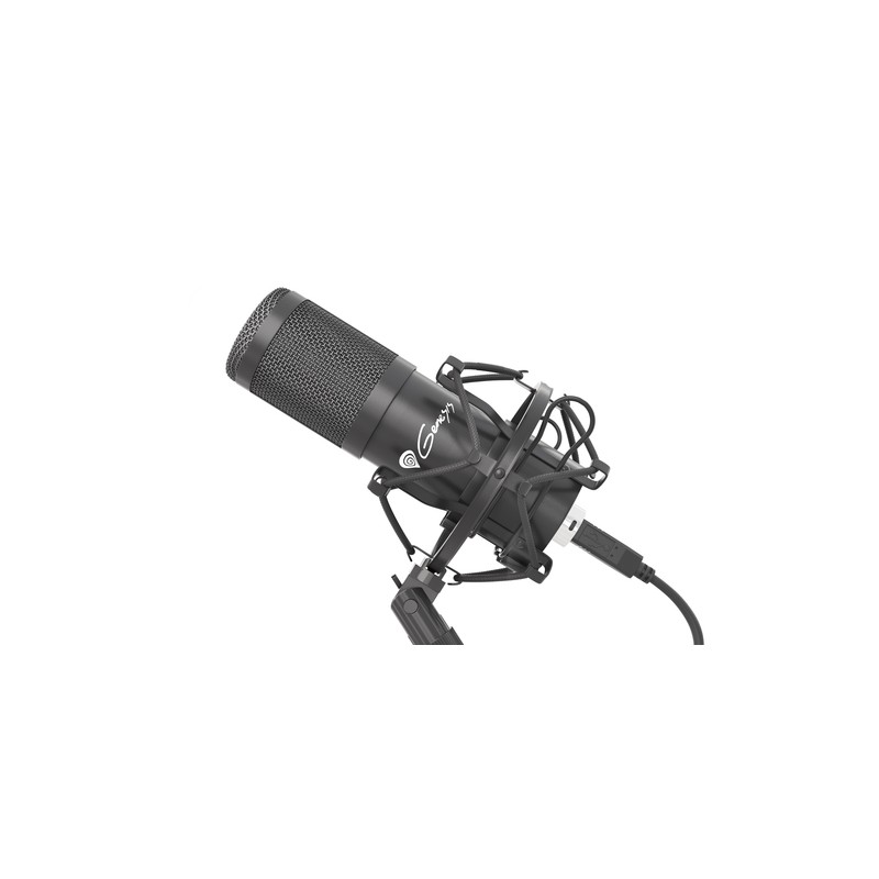 MICROFONO GAMING GENESIS RADIUM 400 STUDIO CONDENSADOR CARDIOIDE USB
