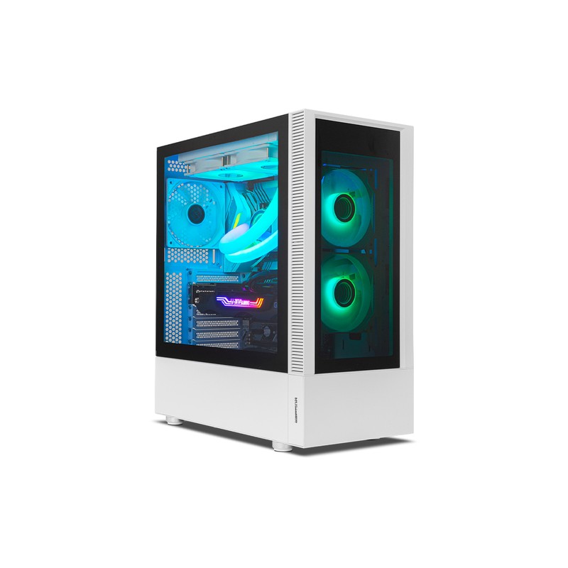 CAJA NOX Semitorre ARGB ATX Nox Hummer Nemesis Blanca