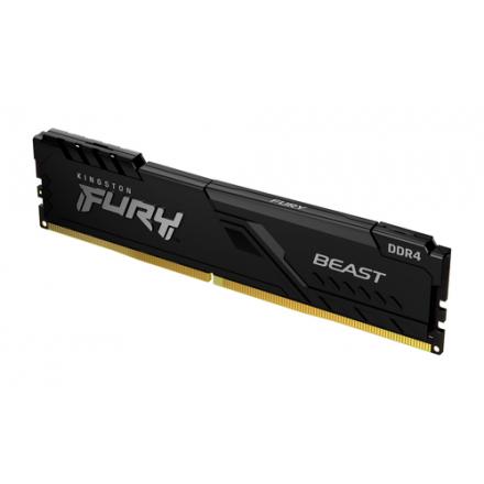DDR4 KINGSTON FURY BEAST 8 GB - 3200 NEGRO