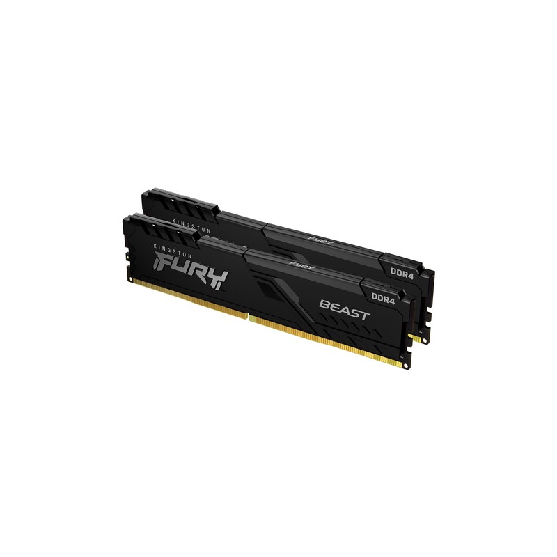 DDR4 KINGSTON 2X8GB 3200  FURY BEAST NEGRO