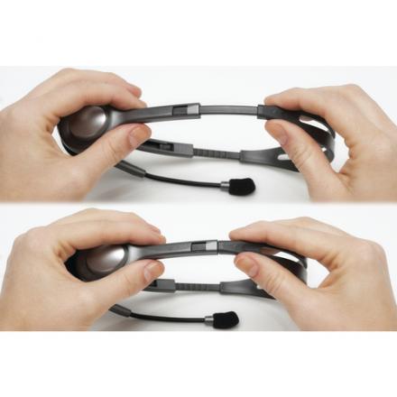 AURICULARES LOGITECH H111 GRIS MICROFONO ALAMBRICO