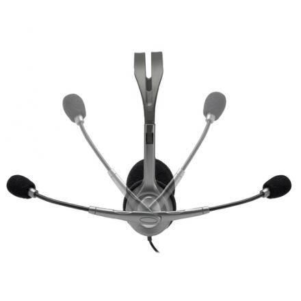 AURICULARES LOGITECH H111 GRIS MICROFONO ALAMBRICO