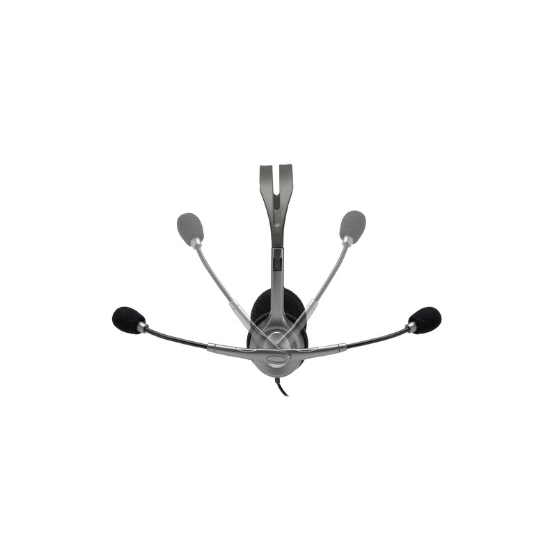 AURICULARES LOGITECH H111 GRIS MICROFONO ALAMBRICO