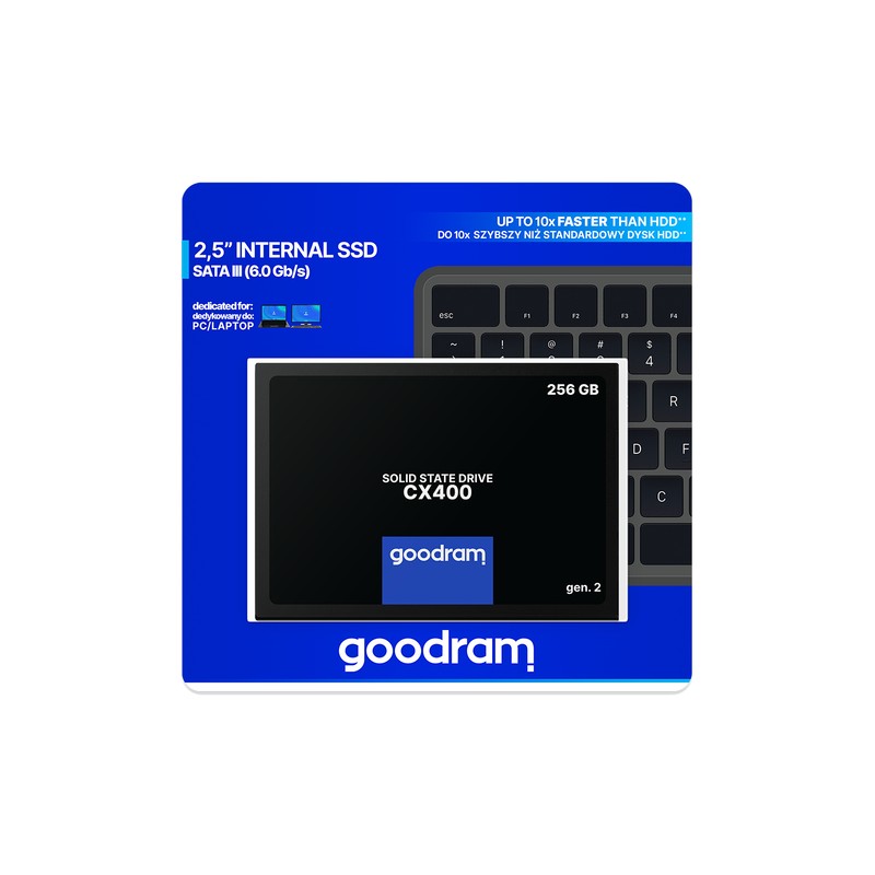 SSD GOODRAM CX400 256GB SATA3