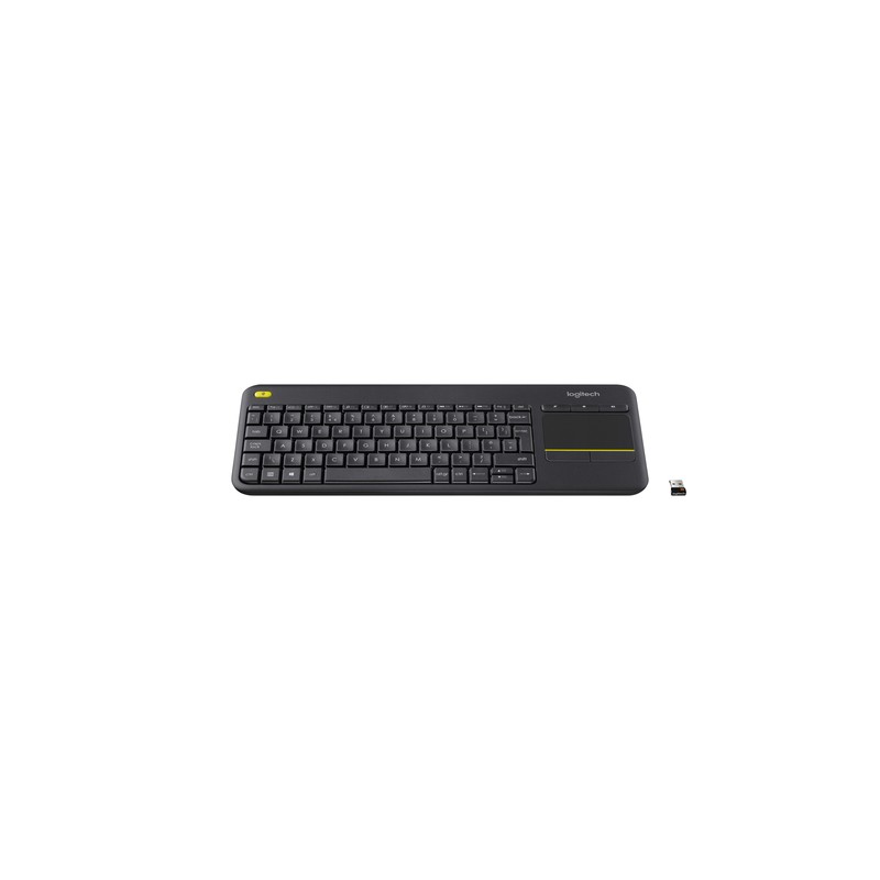TECLADO LOGITECH K400 PLUS RF INALAMBRICO NEGRO