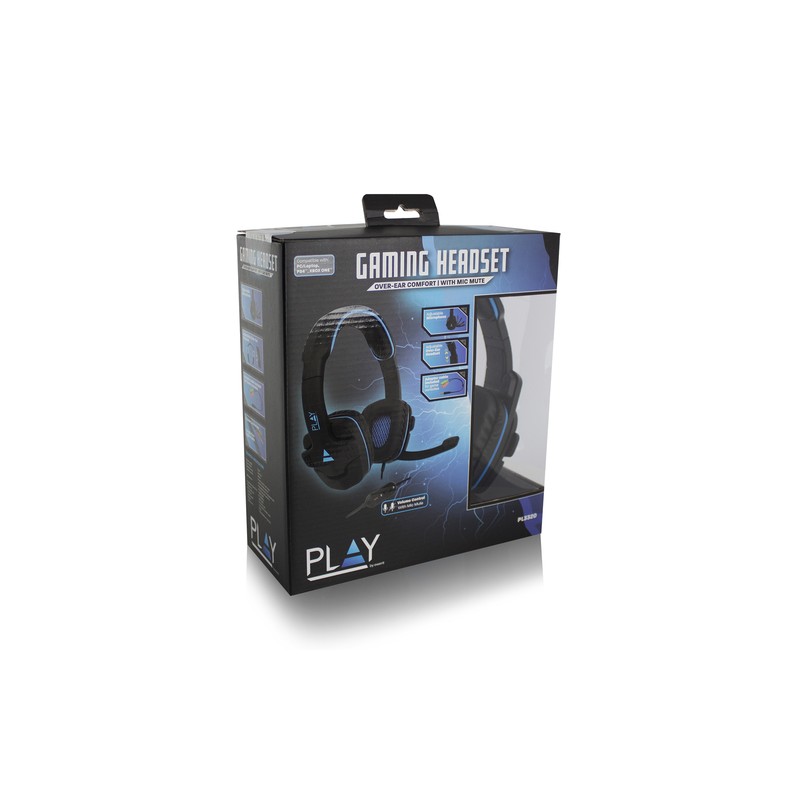 AURICULARES GAMING EWENT PC - CONSOLA  JACK 3.5mm 1,5m