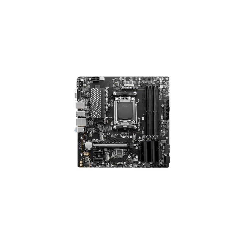 PLACA BASE MSI PRO B650M-P AM5 MATX 4XDDR5