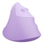 RATON NATEC CRAKE 2 INALAMBRICO VERTICAL BT 5.2 + 2.4GHZ 2400 DPI COLOR LAVANDA