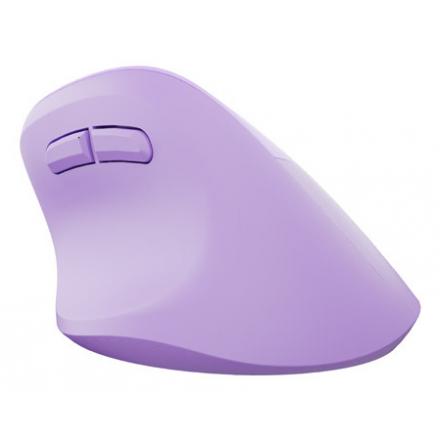 RATON NATEC CRAKE 2 INALAMBRICO VERTICAL BT 5.2 + 2.4GHZ 2400 DPI COLOR LAVANDA