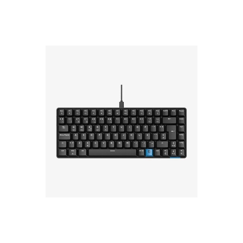Hiditec teclado gaming gm1k  switches brown