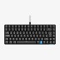 Hiditec teclado gaming gm1k  switches brown