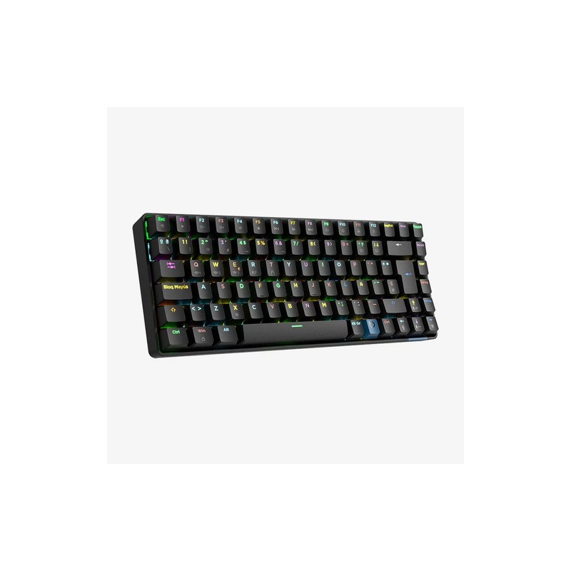 Hiditec teclado gaming gm1k  switches brown