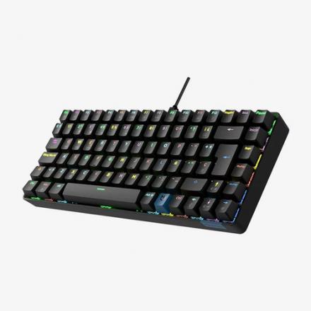Hiditec teclado gaming gm1k  switches brown
