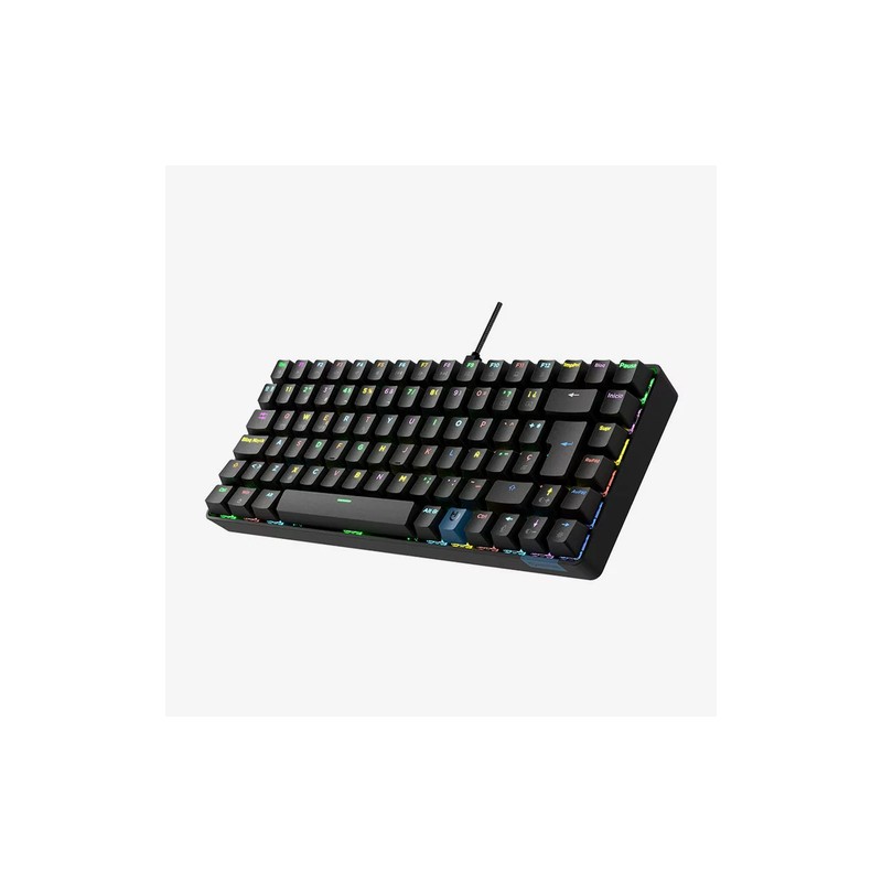 Hiditec teclado gaming gm1k  switches brown