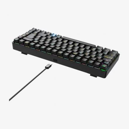 Hiditec teclado gaming gm1k switches red