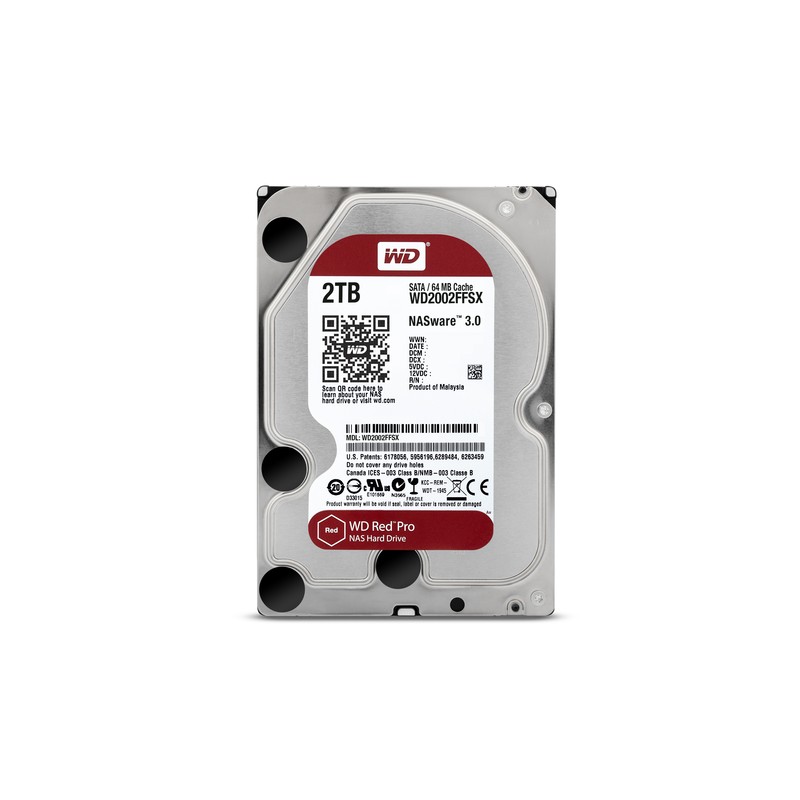 Western digital wd2002ffsx 2tb sata3 256mb red pro