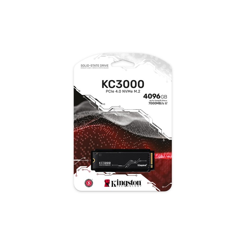 Kingston skc3000s/4096g ssd 4096gb nvme pcie 4.0