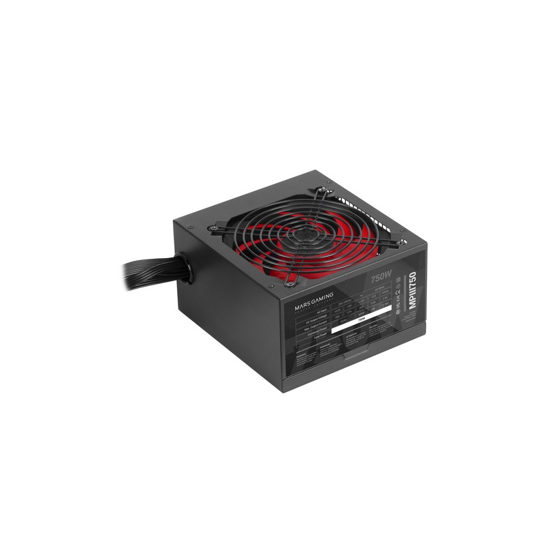 Mars gaming fuente alimen. mpiii 750w, 85% silent