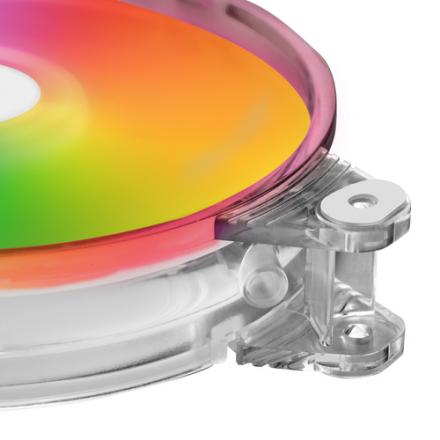 Mars gaming ventilador mfd chroma rgb ultra-silent