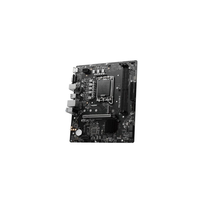 Msi placa base pro h610m-e ddr5 matx 1700