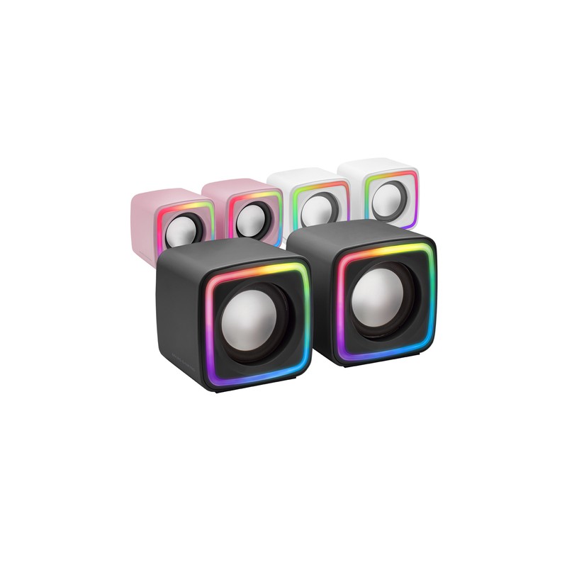 Mars gaming altavoces mscube premium 8w black