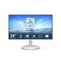 Monitor 24" Hdmi Vga Philips 241v8aw Ips Fhd 75hz 250 Cd/m 4ms Altavoces Vesa 100x100 Color Blanco