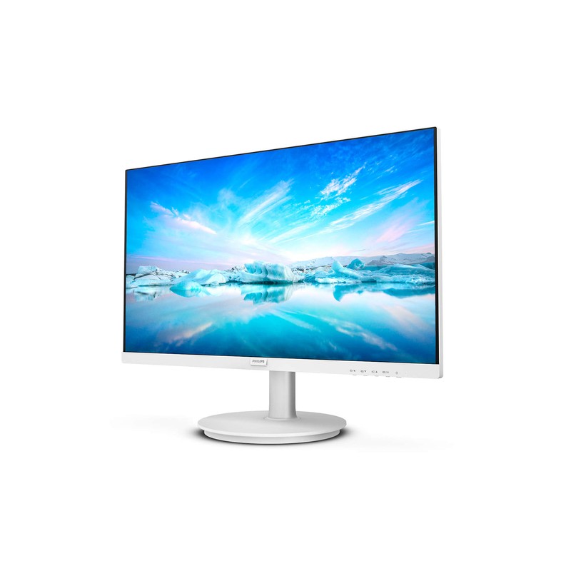 Monitor 24" Hdmi Vga Philips 241v8aw Ips Fhd 75hz 250 Cd/m 4ms Altavoces Vesa 100x100 Color Blanco