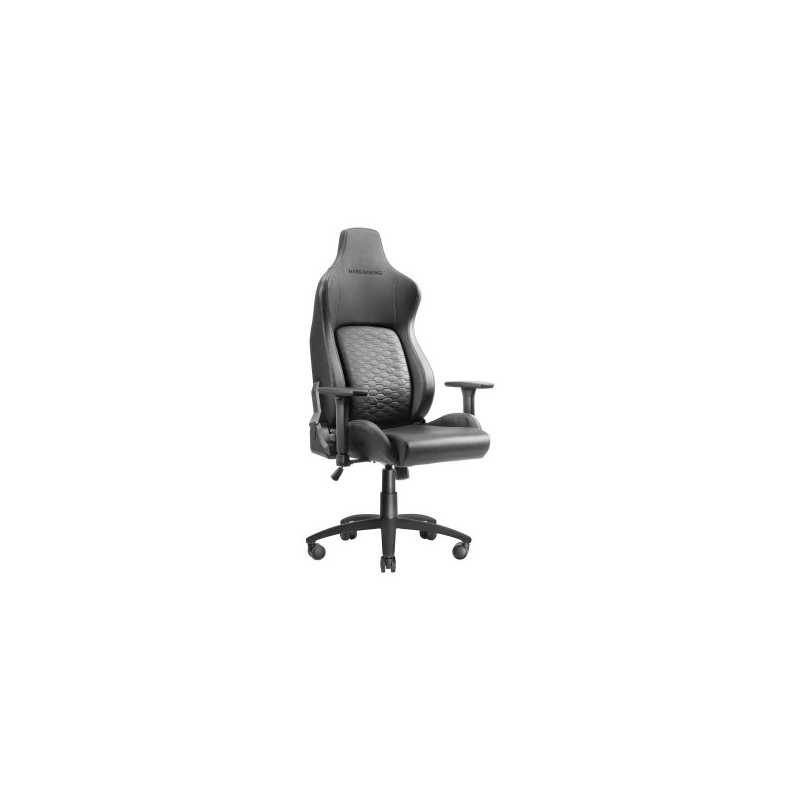 Silla Ergofit Mars Gaming Mgc-ultra Color Negro Soporte Lumbar Adaptativo Piel Sintetica Premium