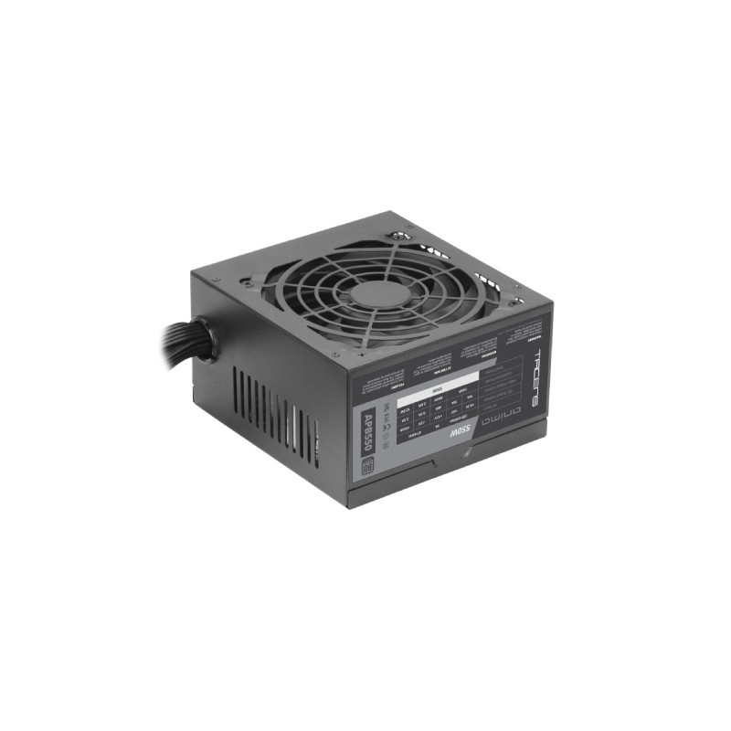 Fuente De Alimentacion Tacens Anima Apb550b Atx 80 Plus Bronze 550w Pfc Activo 14db 12cm Fan Haswell Ready Lacada En Negro