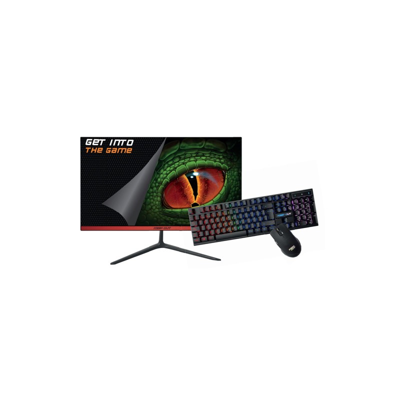 Pack Monitor 22" Hdmi Vga Keep Out Gaming Xgm22kitv2 Fhd 75hz 4ms Con Mouse Y Teclado Gaming Oferta_moving