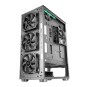 Caja E-atx Torre Gaming Mars Gaming Mc-pro2 Xxl Black Laeral Creistal Templado Frontal Rejilla Con 3+2 Ventiladores Incluidos