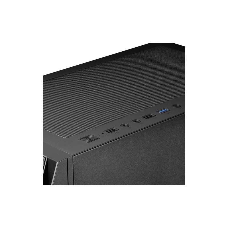 Caja E-atx Torre Gaming Mars Gaming Mc-pro2 Xxl Black Laeral Creistal Templado Frontal Rejilla Con 3+2 Ventiladores Incluidos