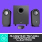 Altavoces 2.1 Logitech Bluetooth Z407 Grafito P/n: 980-001348