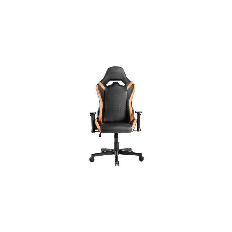 Silla Gamer Mars Gaming Mgcprobo Negra Con Detalle Naranjas Brazos Regulables En Altura Reclinable 135º Cojines Ergonomicos S