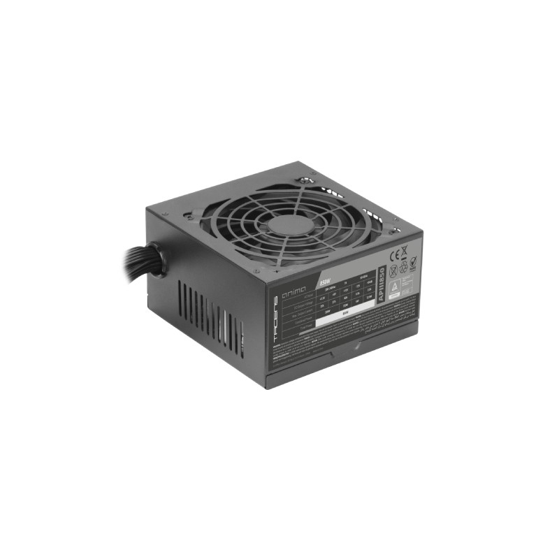 Fuente De Alimentacion Tacens Anima Apiii850 Atx Eco 850w 14db 12cm Fan Eficiencia 85% Lacada Negro
