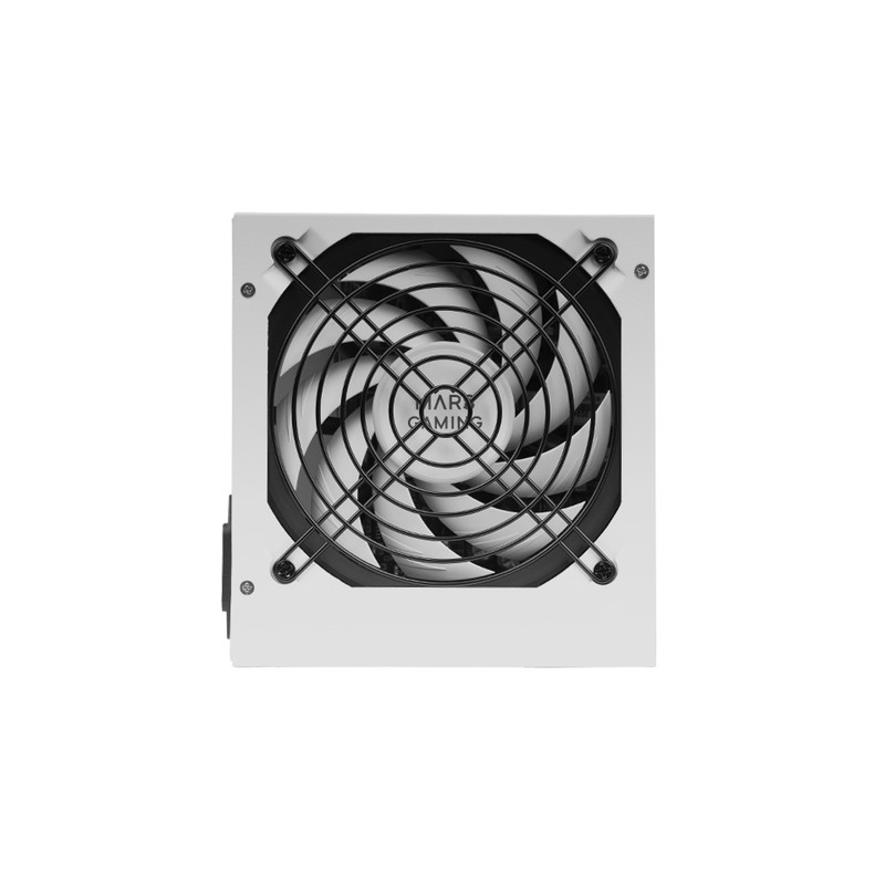 Fuente De Alimentacion Tacens Mars Gaming Mpiii550pw Efic. 85% Ai-rpm Apfc Digital Fbd 120mm Blanco