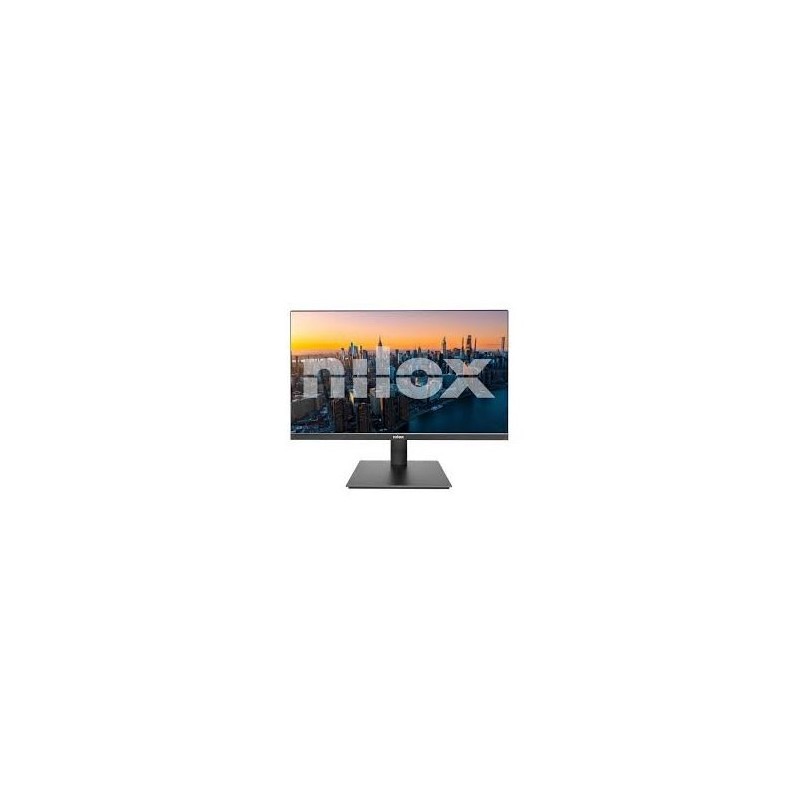 Monitor 24" Hdmi Vga Nilox Nxm24fhd752 Va Fhd 1920x1080 120hz 4ms 250cd/m² Vesa 75x75 Color Negro