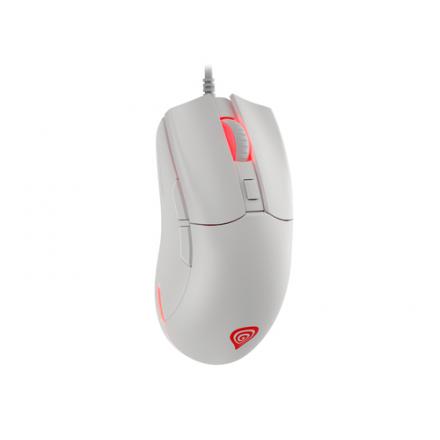 RATON GAMING GENESIS KRYPTON 750 RGB SENSOR PMW3333 8000 DPI BLANCO