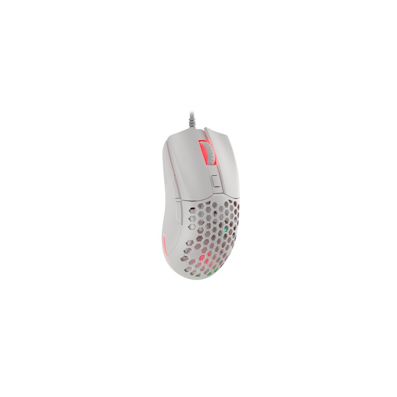RATON GAMING GENESIS KRYPTON 750 RGB SENSOR PMW3333 8000 DPI BLANCO
