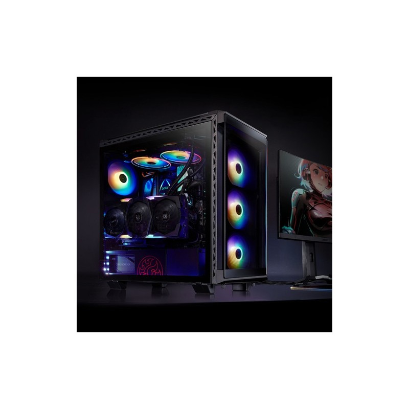 CAJA GAMING XPG BATTLECRUISER E-ATX 1XUSB-C 2XUSB SIN FUENTE NEGRO