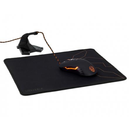ALFOMBRILLA GAMING KROM KNOUT SPEED NEGRO 320X270X3
