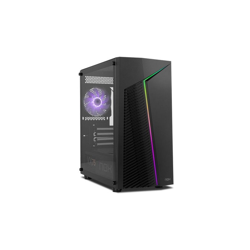CAJA NOX INFINITY RGB M-ATX CHASSIS MINITORRE NEGRO